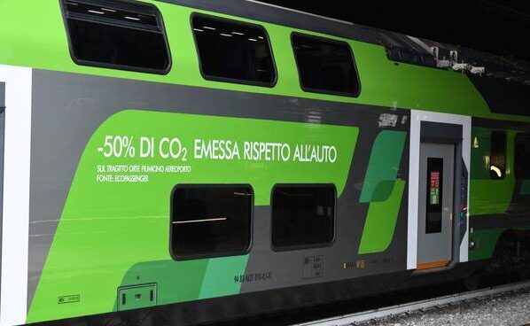 Treno rock green orte fiumicino