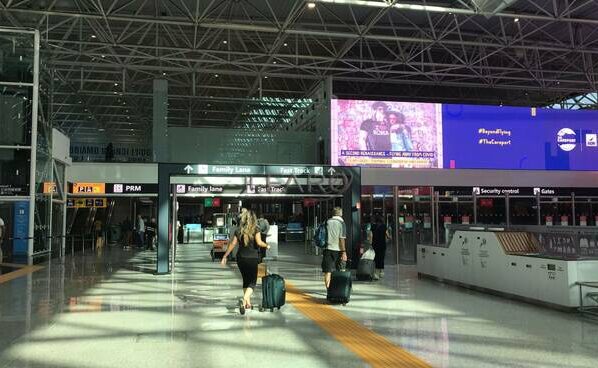 riapertura terminal 1 aeroporto fiumicino