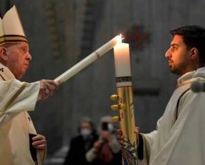 veglia pasquale pasqua papa francesco