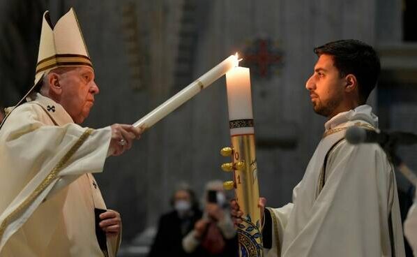 veglia pasquale pasqua papa francesco