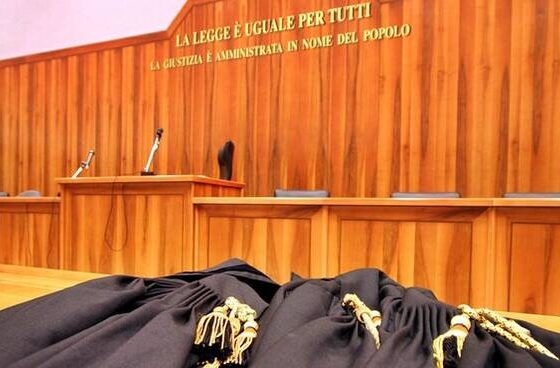 aula di tribunale