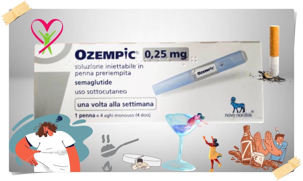 Ozempic, la nuova frontiera contro l’obesità combatte anche le dipendenza