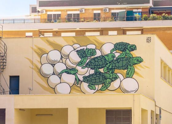 Dal nido al mare: inaugurato ad Ostia il nuovo murale dedicato alle tartarughe marine