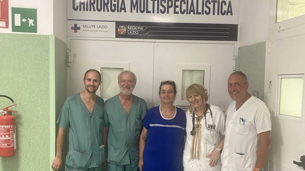 Un intervento straordinario agli Ospedali Riuniti di Anzio e Nettuno: asportata neoplasia di 18,5 Kg dall’addome di una donna