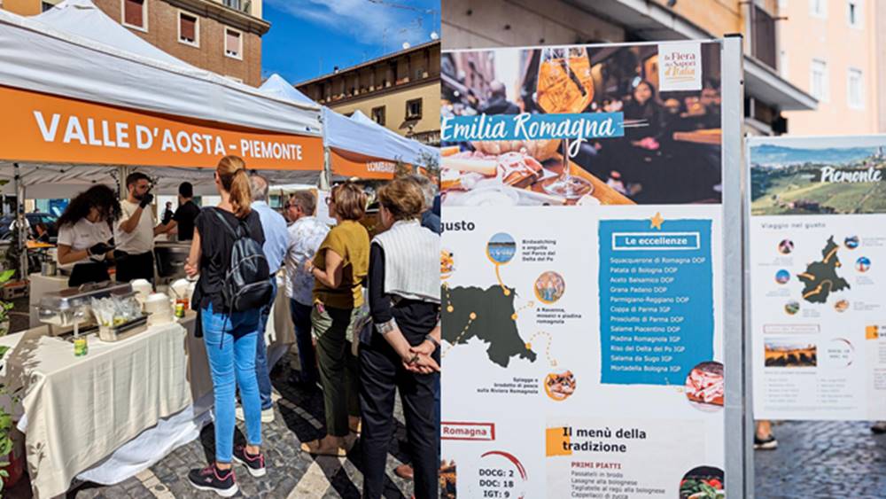 Fiera dei Sapori d’Italia: a Frascati si gustano i migliori piatti e vini della tradizione italiana