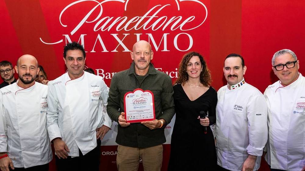 Gianfranco Pascucci conquista il titolo di miglior panettone gourmet al Panettone Maximo 2024