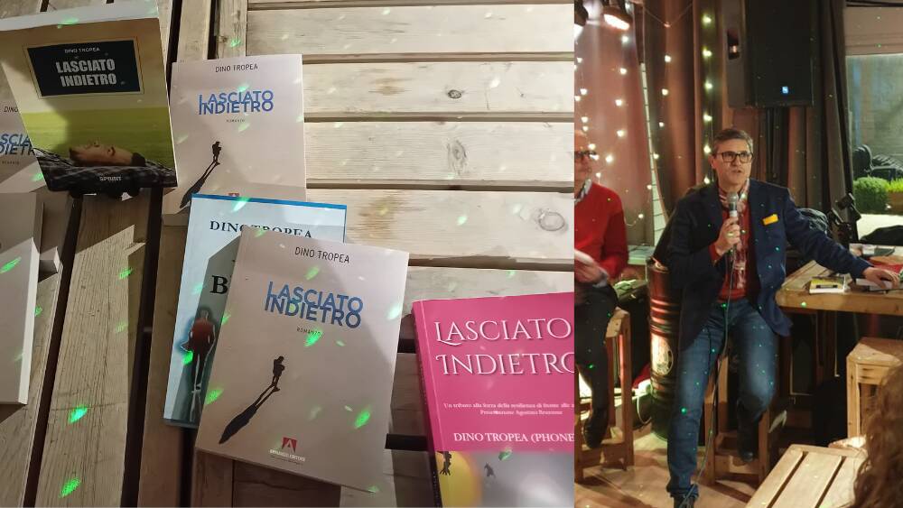 “Lasciato Indietro”, Dino Tropea presenta il suo libro al Caffè letterario di Fiumicino