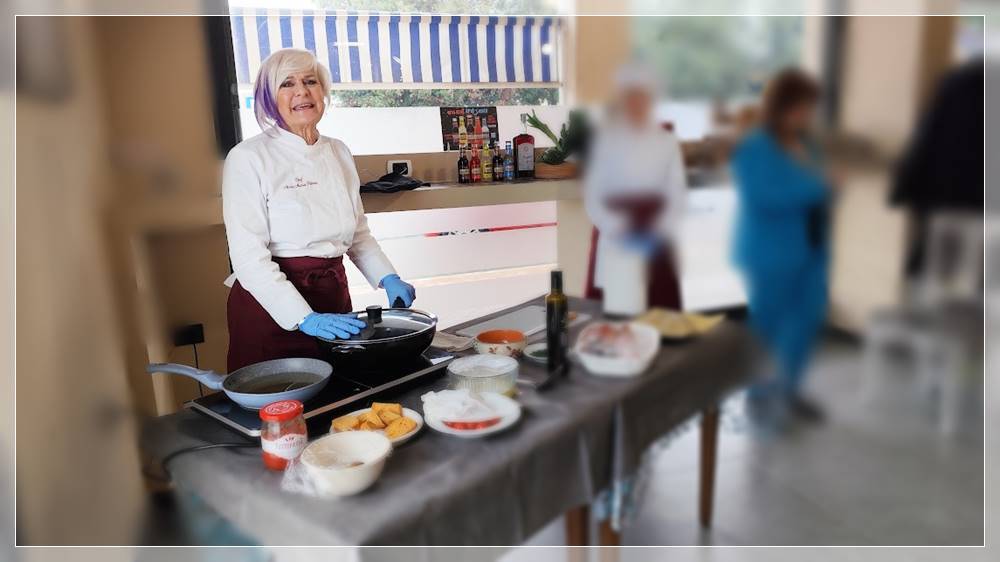 Show Cooking a Lazio Experience: Anna Maria Palma celebra il pescato locale con una Zuppa di Mare